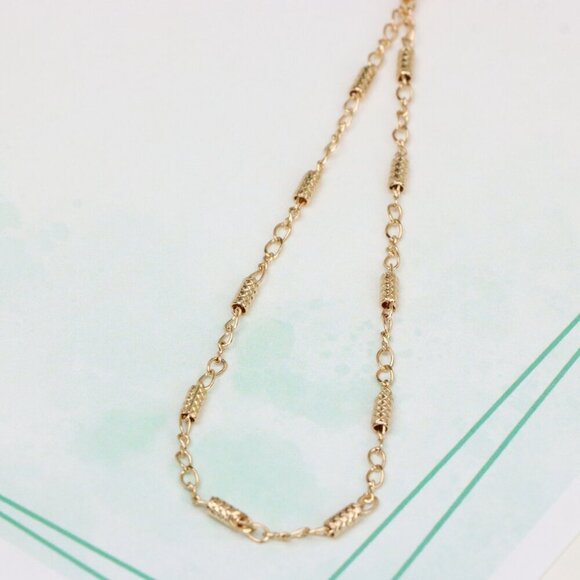 Elegant Rose Gold Plated Chain Bracelet with Sparkling Center Stone, XPBL0607 - Picture 7 of 12